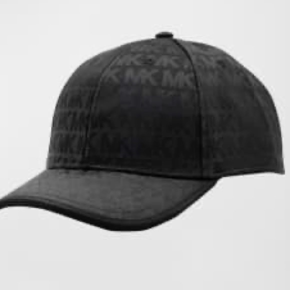 MICHAEL KORS-Jacquard Logo Baseball Cap Unisex, NEW - Picture 1 of 4